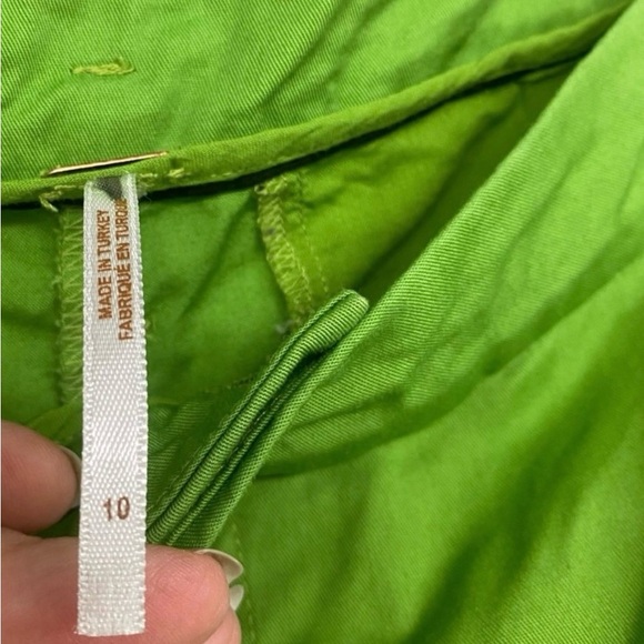 Free People Green Balloon High Waisted Pants - Picture 8 of 8